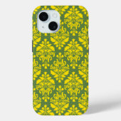 Französisches Empire Damask Muster #2 Case-Mate iPhone Hülle (Rückseite)
