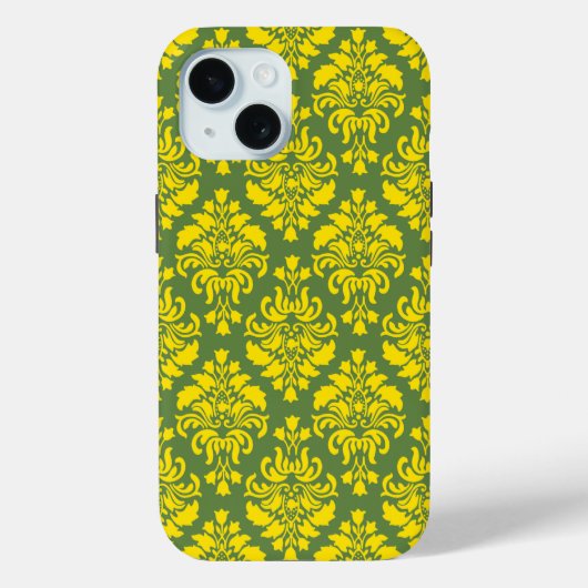 Französisches Empire Damask Muster #2 Case-Mate iPhone Hülle (Rückseite)
