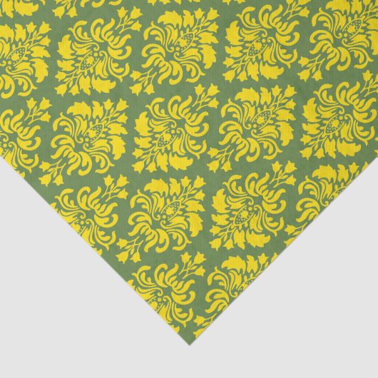 Französisches Empire Damask Muster #2 Seidenpapier (Ausschnitt)