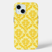Französisches Empire Damask Muster #3 Case-Mate iPhone Hülle (Rückseite)
