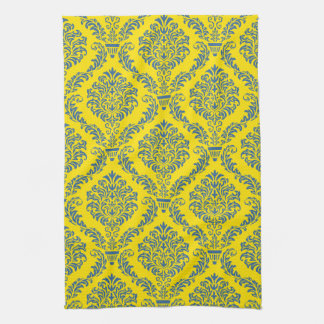 Französisches Empire Damask Muster #5 Geschirrtuch