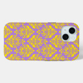 Französisches Empire Damask Muster #7 Case-Mate iPhone Hülle (Rückseite (Horizontal))