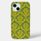 Französisches Empire Damask Muster #9 Case-Mate iPhone Hülle (Rückseite)