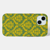 Französisches Empire Damask Muster #9 Case-Mate iPhone Hülle (Rückseite (Horizontal))