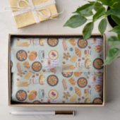 Französisches Essen Seidenpapier (Geschenk)