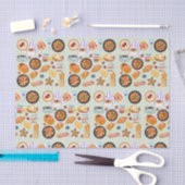 Französisches Essen Seidenpapier (Handwerk)