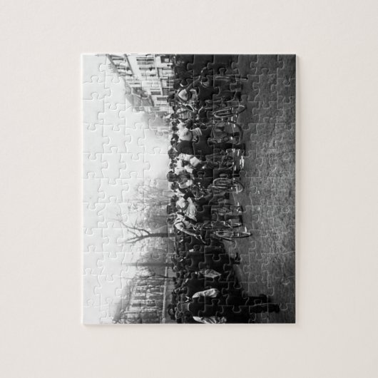 Französisches Fahrrad Paris-Roubaix Startlinie 190 Puzzle (Vertikal)