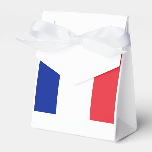 Französisches Flag Frankreich Themenparty Favorite Geschenkschachtel (Vorderseite)