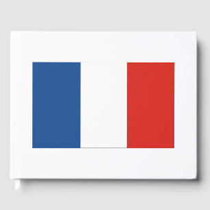 Französisches Flag-Gästebuch Gästebuch