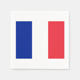 Französisches Flag Theme Party Paper Napkins Serviette
