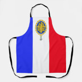 Französisches Flaggenemblem Schürze (Vorderseite)