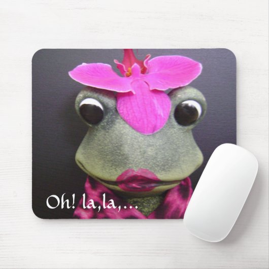 Französisches Frosch mousepad (Mit Mouse)