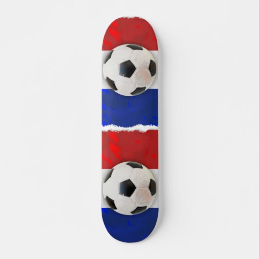Französisches Fußball-Skateboard Skateboard (Vorne)