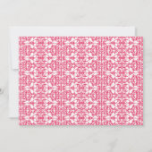 Französisches Garden Bridal Tee Party Einladung (Rückseite)