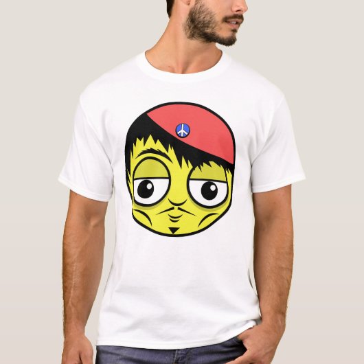 Französisches Gesicht T-Shirt (Vorderseite)