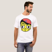 Französisches Gesicht T-Shirt (Vorne ganz)