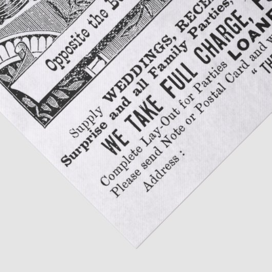 Französisches Gewebe oder Dekoupage-Papier Seidenpapier (Detail)