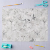 Französisches graues Muster Seidenpapier (Basteln)