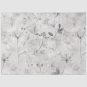 Französisches graues Muster Seidenpapier (Vorderseite)