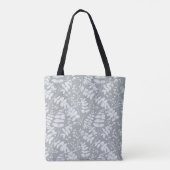 Französisches graues Muster Tasche (Rückseite)
