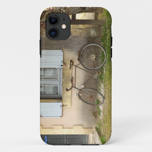 Französisches Haus iPhone Case (Rückseite)