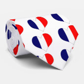 Französisches Herz Krawatte (Gerollt)