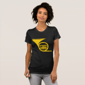 Französisches Horn - Bernstein T-Shirt (Vorne ganz)