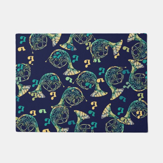 Französisches Horn Fußmatte (Vorderseite)