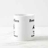 Französisches Horn-Geschenk Kaffeetasse (Mittel)