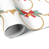 Französisches Horn Geschenkpapier (Rolleneckpunkt)