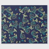 Französisches Horn Geschenkpapier (Flach)