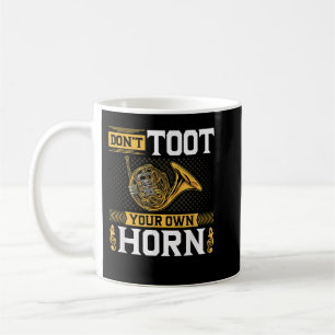 Französisches Horn-Instrument, Toot-eigenes Horn-H Kaffeetasse