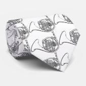 Französisches Horn Krawatte (Gerollt)