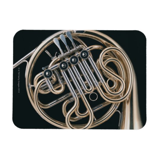 Französisches Horn Magnet (Horizontal)