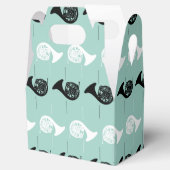 Französisches Horn Muster Geschenkschachtel (Geöffnet)