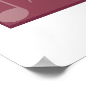 Französisches Horn Poster (Ecke)