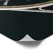 Französisches Horn Poster (Ecke)