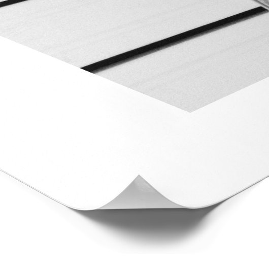 Französisches Horn Poster (Ecke)