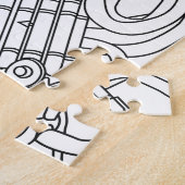 Französisches Horn Puzzle (Seite)