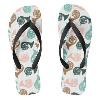 Französisches Horn-Spieler-Geschenkinstrument Badesandalen