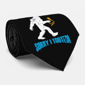 Französisches Horn-Spieler Tooted ich Bigfoot Krawatte (Gerollt)