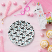 Französisches Horn und Musik Pappteller (Party)