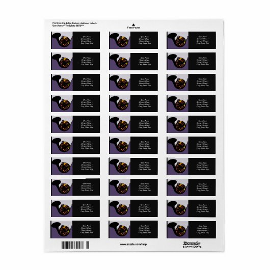 Französisches Hornlabel (Vorne)