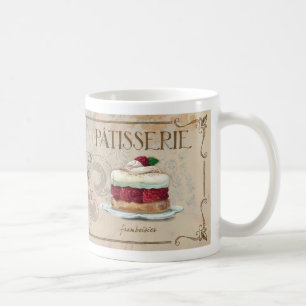 Französisches illustrierte Tasse des Patisserie I