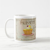 Französisches illustrierte Tasse des Patisserie II (Links)