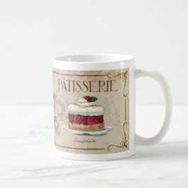 Französisches illustrierte Tasse des Patisserie II