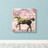 französisches Jamie Leinwanddruck (Insitu (Holzboden))