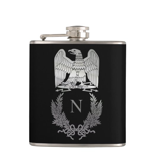 Französisches KaiserEagle Flachmann (Vorderseite)