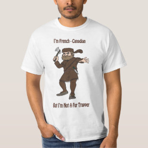 Französisches kanadisches T-Shirt