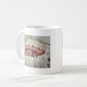 französisches Karussell Kaffeetasse (Vorderseite Links)